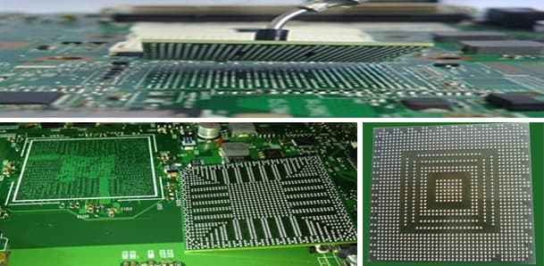 Reballing chip gráfico